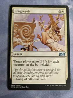 MTG Congregate Magic 2015 006/269 Regular Uncommon Near Mint NM - Image 1