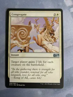 MTG Congregate Magic 2015 006/269 Regular Uncommon Near Mint NM - Image 5