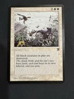 MTG - Cleansee - Legends - LP/NM White Rare Vintage - Image 1