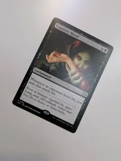 MTG - Exquisite Blood - The Lost Caverns of Ixalan NM/M Condition - Image 2