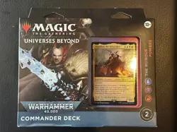 Magic The Gathering Warhammer 40k Commander Deck The Ruinous Powers NEW - SEALED 195166173467 - Image 1
