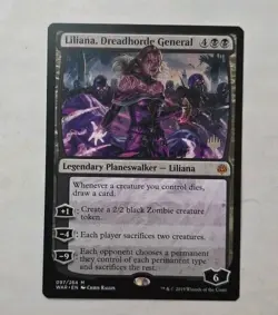 Liliana, Dreadhorde General War of the Spark Magic The Gathering MTG Promo M/NM - Image 1