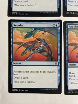 4x Mtg Conspiracy: Take The Crown Repulse NM Magic The Gathering - Image 2