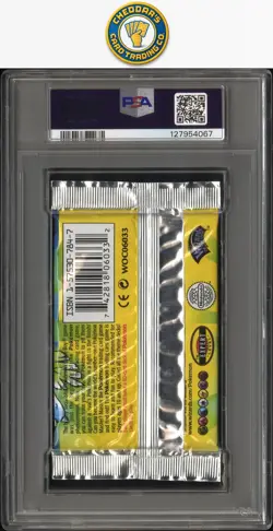 1999-2000 Pokemon Base (UK) Sealed Pack Venusaur PSA 9 - Image 2
