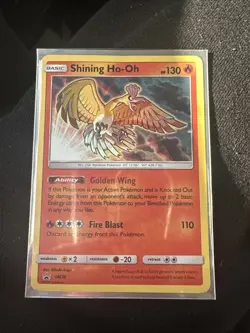 Pokemon TCG Shining Ho-Oh SM70 Black Star Promo NM/M Free Shipping!! - Image 1