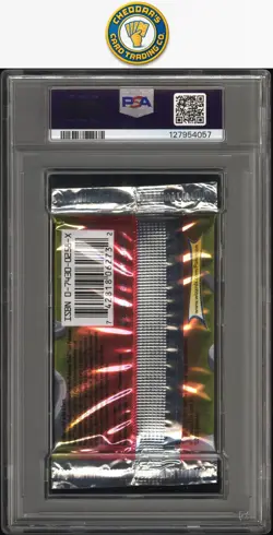 2000 Pokemon Neo Genesis (1st Edition) Sealed Pack Meganium PSA 9 - Image 2