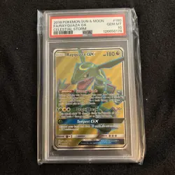 Pokemon Rayquaza GX Celestial Storm Full Art #160 PSA 10 Gem Mint - Image 1