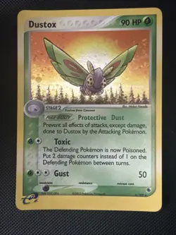 2003 Pokemon EX Ruby & Sapphire Dustox Holo #6/109 - Image 1