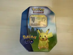 Pokemon GO Pikachu Tin Brand New Sealed - Image 1