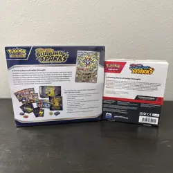 Pokemon TCG Scarlet & Violet Surging Sparks ETB + Booster Bundle New Sealed - Image 2