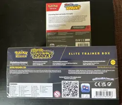 Pokemon TCG Scarlet & Violet Surging Sparks ETB + Booster Bundle New Sealed - Image 3