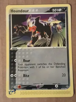 Pokemon Houndour 39/97 Ex Dragon NM-Mint See Pictures - Image 1