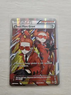 Pokemon Team Flare Grunt 73a/83 XY Collection Alternate Art Full Art Holo Promo - Image 1