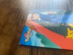1999 Topps Pokemon TV Animation Edition Series 1 #TV1 Ash Ketchum vintage 151 - Image 3