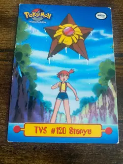 Staryu TV5 #120 Non holo Foil 1999 Pokemon Topps TV Edition Puzzle vintage 151 - Image 1