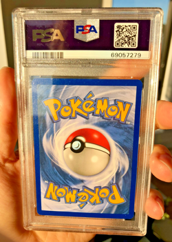 2003 Pokemon Mudkip Reverse Holo Black Star Promo #010 PSA 7 NM - Image 2