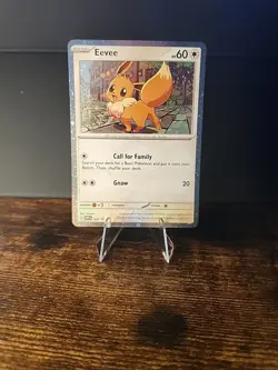 Eevee SVP200 Scarlet & Violet Black Star Promo Holo Pokemon TCG - NM - Image 1