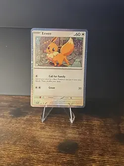 Eevee SVP200 Scarlet & Violet Black Star Promo Holo Pokemon TCG - NM - Image 2