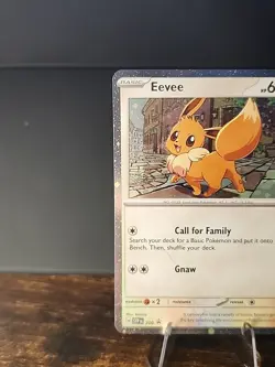Eevee SVP200 Scarlet & Violet Black Star Promo Holo Pokemon TCG - NM - Image 3