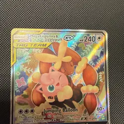 Pokemon TCG Mega Lopunny & Jigglypuff GX Tag Team 226/236 Cosmic Eclipse - Image 2