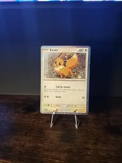 Eevee SVP200 Scarlet & Violet Black Star Promo Holo Pokemon TCG - NM - Image 1