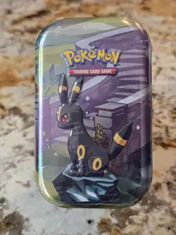 Pokemon Scarlet & Violet Prismatic Evolutions Mini Tin - Umbreon Factory Sealed - Image 1
