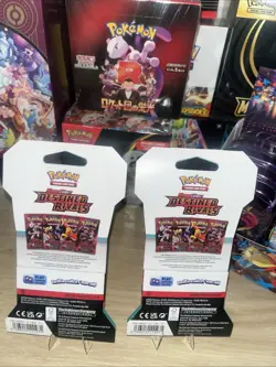 Pokemon TCG 2025 Scarlet & Violet Destined Rivals Sleeve Booster Packs Sealed X2 - Image 2
