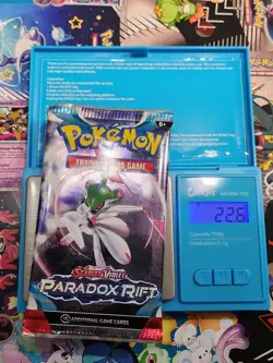 22.6g EXTREMELY HEAVY!! Pokemon TCG Paradox Rift Booster Pack (SEALED)✅ - Image 1