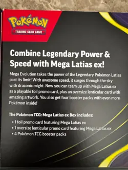 Mega Latias EX Box - Pokemon TCG Mega Evolutions - LOT of 2 - Image 3