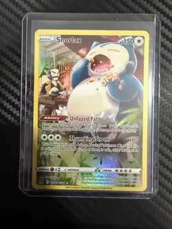 Pokemon TCG Snorlax Trainer Gallery TG10/TG30 Lost Origin Holo Ultra Rare - Image 1
