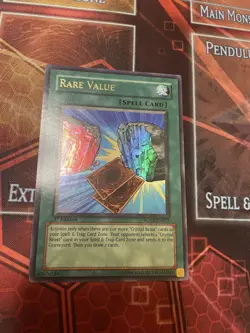 Yugioh! Rare Value FOTB-EN033 Ultra Rare 1st Edition NM/M - Image 1