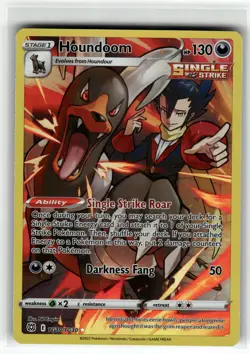 Houndoom TG10/TG30 SWSH09: Brilliant Stars Trainer Gallery NM Pokemon Card TCG - Image 1