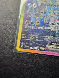 Pokemon TCG Vaporeon EX 149/131 SV Prismatic Evolutions Holo Card Sir - Image 2