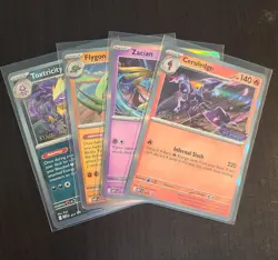 Pokemon TCG Phantasmal Flames STAFF promo card set OPENED - Image 1