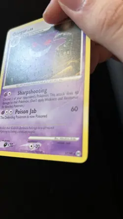 Gengar 17/99 Non-Holo Pokemon Card Rare Arceus Moderate Play - Image 2