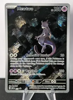 Mewtwo SV: Scarlet & Violet Promo Cards #052 LP Pokemon Card TCG - Image 1
