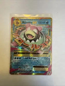2016 Pokemon XY Evolutions M Mega Slowbro Ex 27/108 Holo Card - Image 1