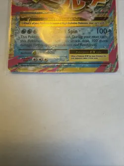 2016 Pokemon XY Evolutions M Mega Slowbro Ex 27/108 Holo Card - Image 3