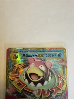 2016 Pokemon XY Evolutions M Mega Slowbro Ex 27/108 Holo Card - Image 4