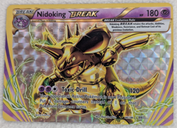 2016 Nidoking Break #46 Evolutions XY Holo Pokemon Card Rare - Image 1