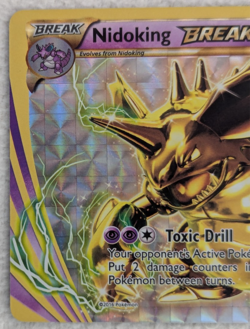 2016 Nidoking Break #46 Evolutions XY Holo Pokemon Card Rare - Image 4