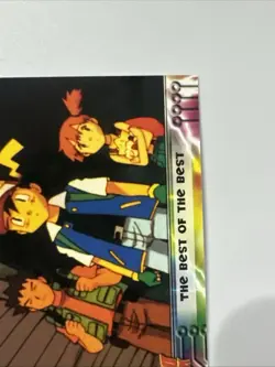 The Best of the Best Mewtwo Strikes Back Topps Blue Logo Pokemon Card NM - Image 5