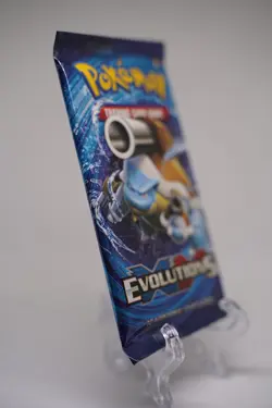 Pokemon TCG XY Evolutions Booster Pack Blastoise Art Factory Sealed 10 Cards - Image 4