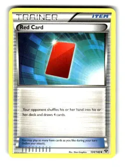 Pokemon XY Base Set Red Card 124/146 NM - Image 1
