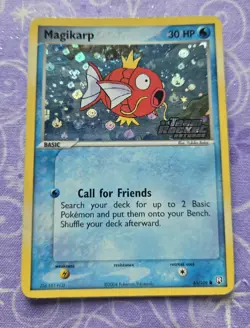 Magikarp 65/109 Team Rocket Returns Holo Tcg Pokemon Card Pokemon Swirl - Image 1