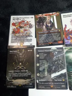 MTG Final Fantasy Lot: 6 Borderless/Alt Art Cards - Image 2