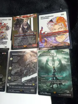 MTG Final Fantasy Lot: 6 Borderless/Alt Art Cards - Image 3