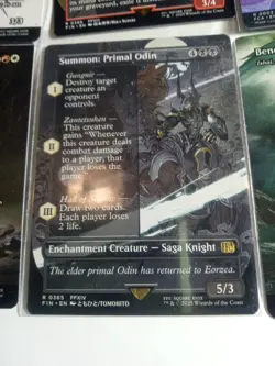 MTG Final Fantasy Lot: 6 Borderless/Alt Art Cards - Image 4