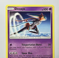 Deoxys 69/168 (NM) Rare Sun & Moon: Celestial Storm 2018 Pokemon Card - Image 3
