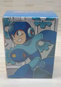 Mega Man Dragon Shield TCG Standard Card Sleeves 100 Factory Sealed 2.5" x 3.5" - Image 3